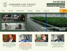 Tablet Screenshot of los-angeles-marijuana-lawyer.com
